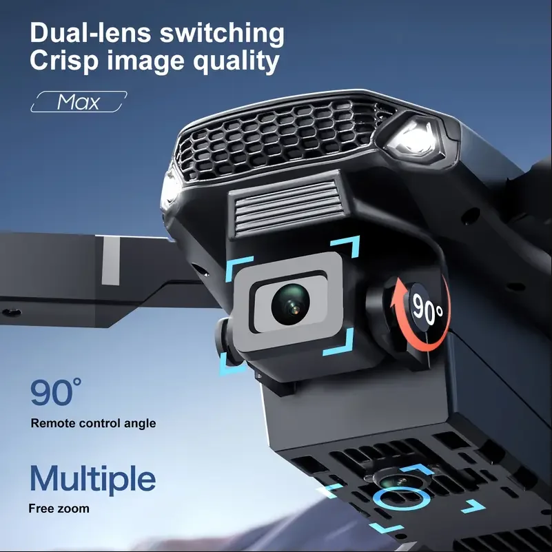 2025 E88 Drone HD double camér - Jjrc Drone X12 avis et prix