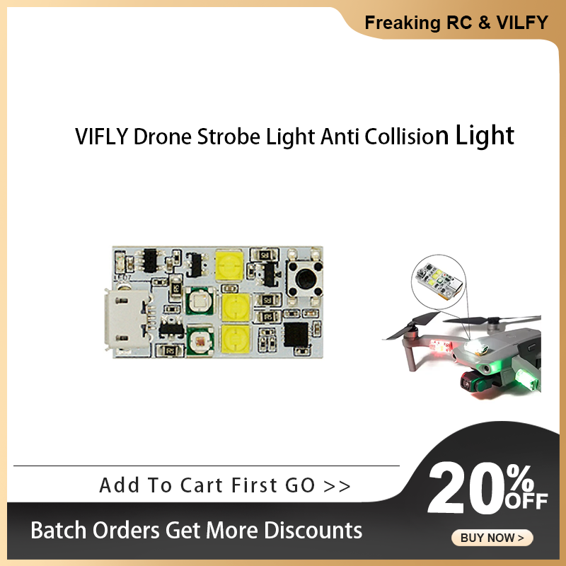 VIFLY Drone lumière stroboscop - Drone Strobe Light avis et prix